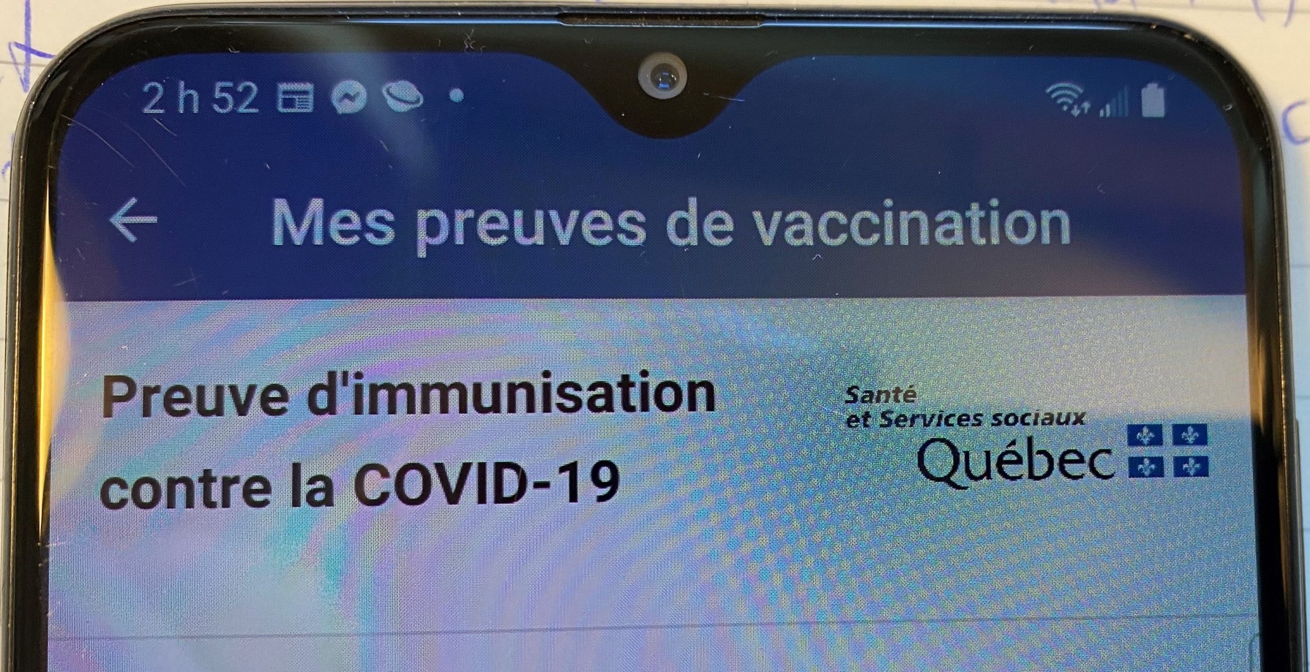 Le Passeport Vaccinal Quand Sera T Il Demand L Info Du Nord Mont