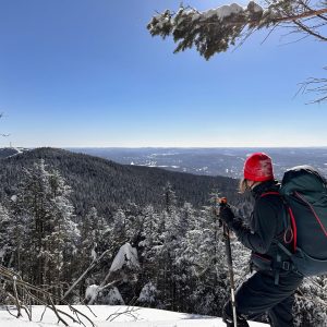 En plus des Boucles Est et Ouest le projet comprendra un troisième itinéraire guidé du côté de Mont-Tremblant pour les skieurs expérimentés. (Photo Jean-François Girard)