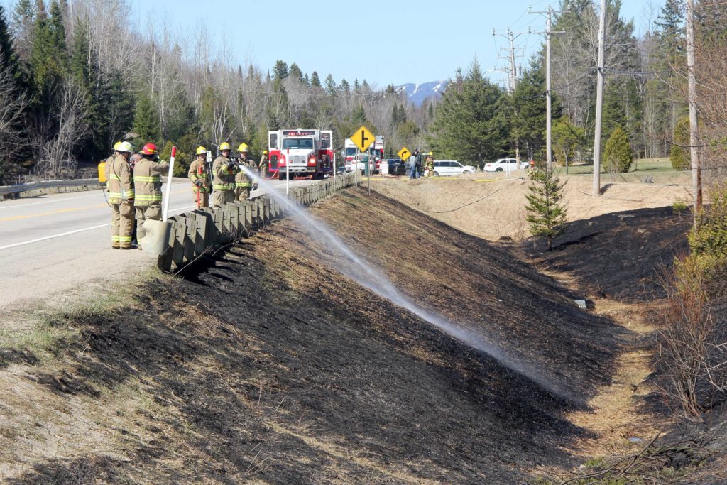 Risque élevé d’incendie dans les Laurentides: la SOPFEU s’inquiète