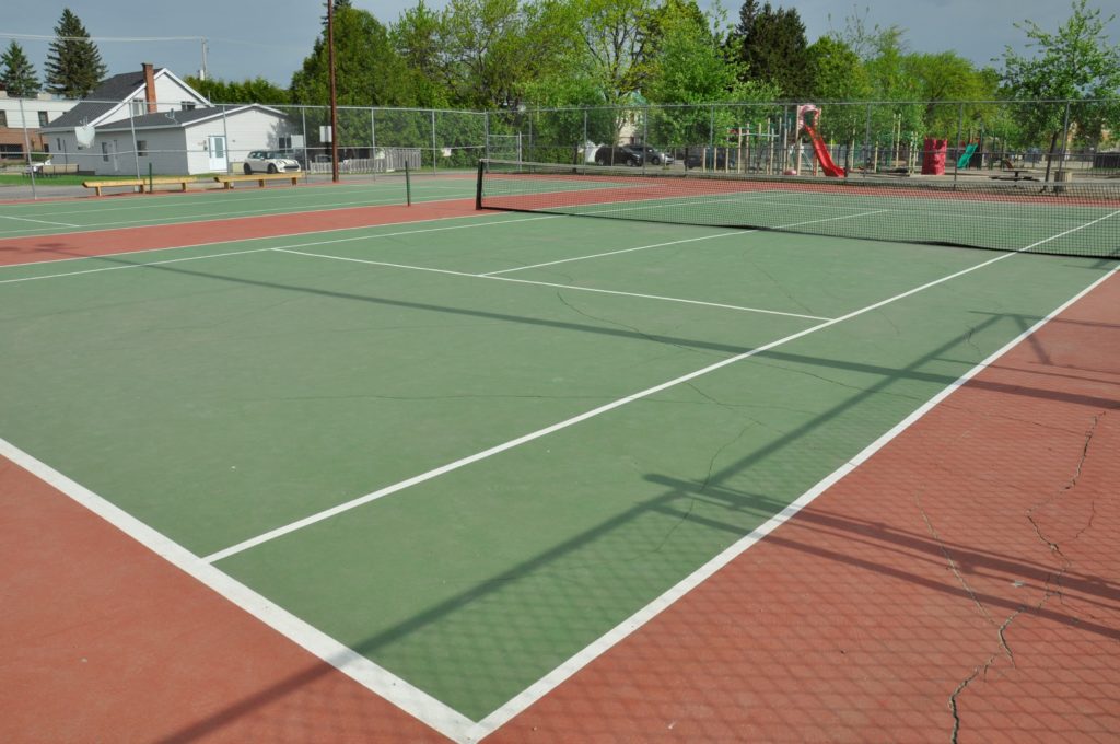 L’îlot sportif accueillerait quatre courts de tennis