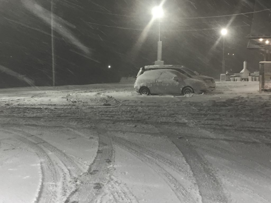 L’hiver se pointe soudainement