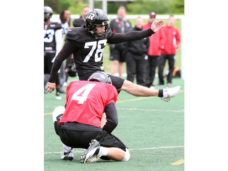 Anthony Alix jouera ce soir contre les Alouettes
