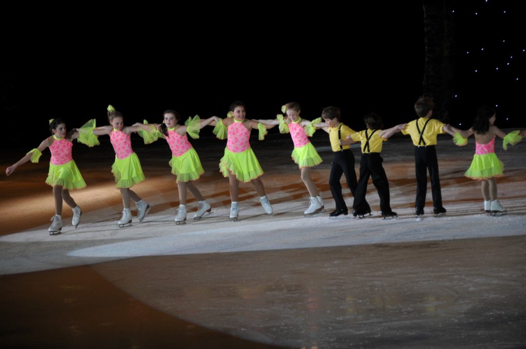 En route vers la Revue sur glace