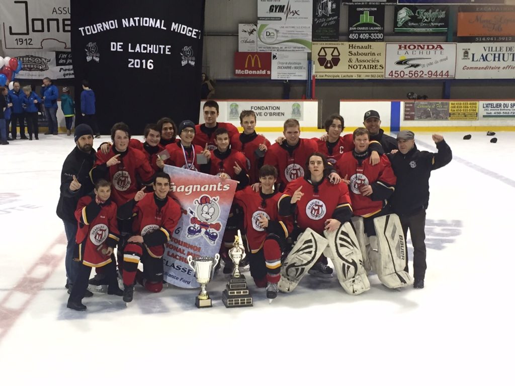Les Diables midget B triomphent à Lachute