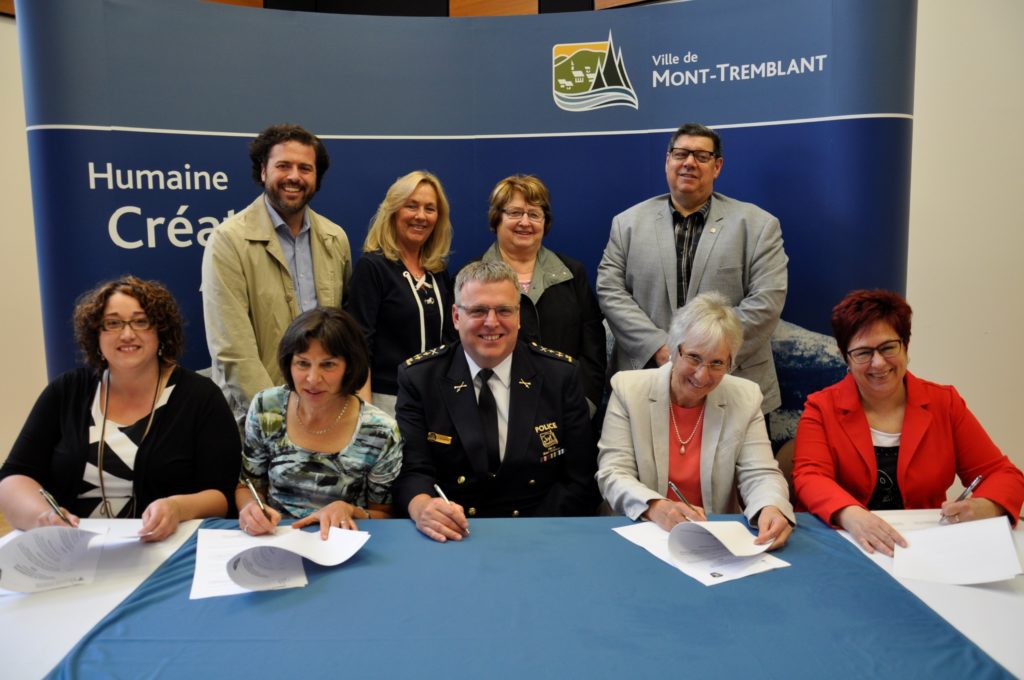 La Police de Mont-Tremblant et quatre organismes unissent leurs efforts