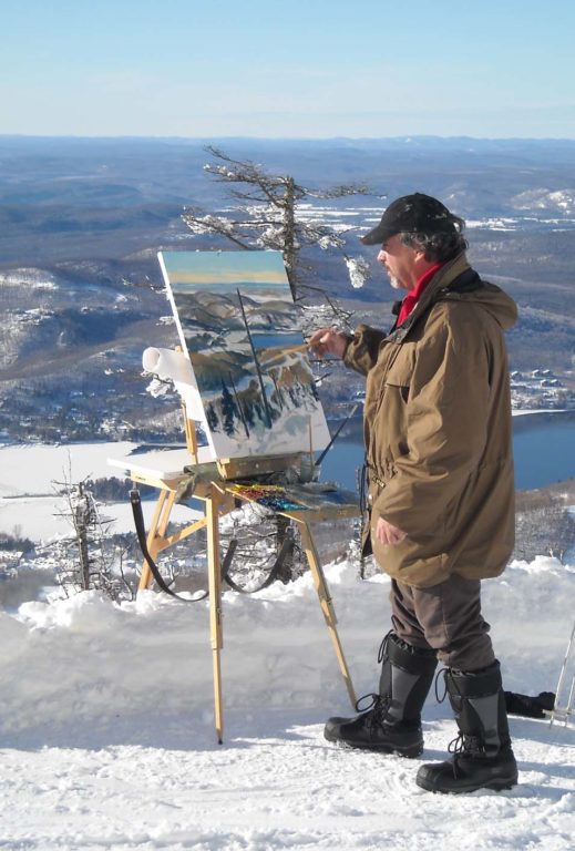 Les peintures de plein air à la salle Alphonse-Desjardins