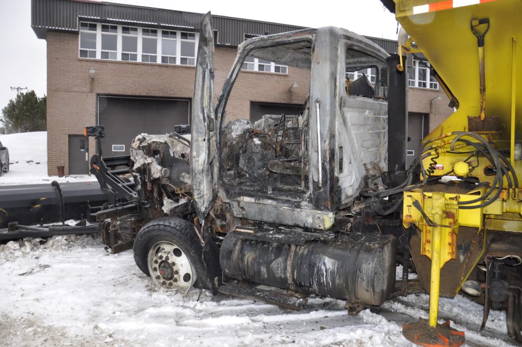 Une facture de 725 794$ pour l’incendie du garage municipal