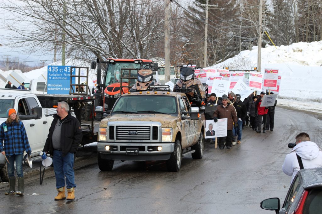 Taxes foncières agricoles: les fermiers manifestent