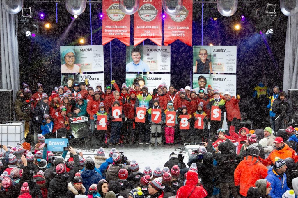 Le 24h Tremblant atteint un nouveau sommet de générosité
