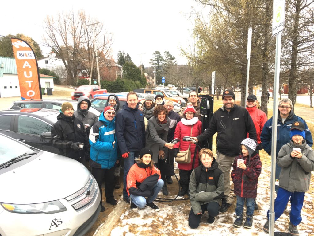 Nouvelles bornes de recharge électrique à Amherst