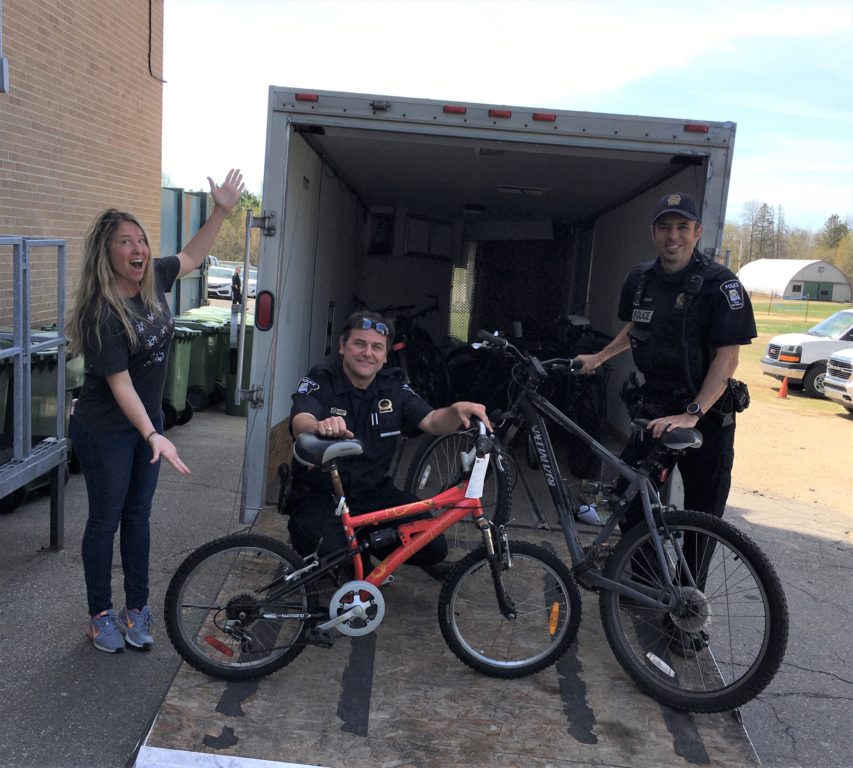 Des vélos pour l’école Vert-Pré