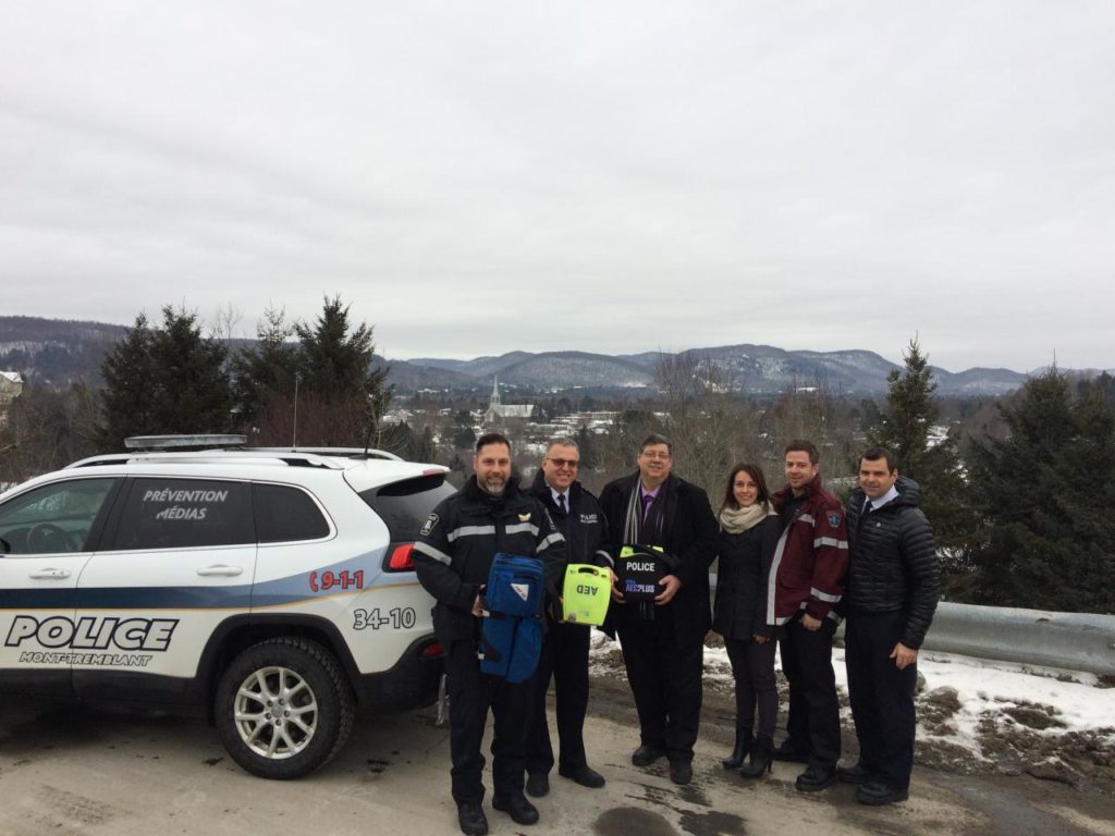 Les autopatrouilles de Mont-Tremblant pourvues de défibrillateurs cardiaques