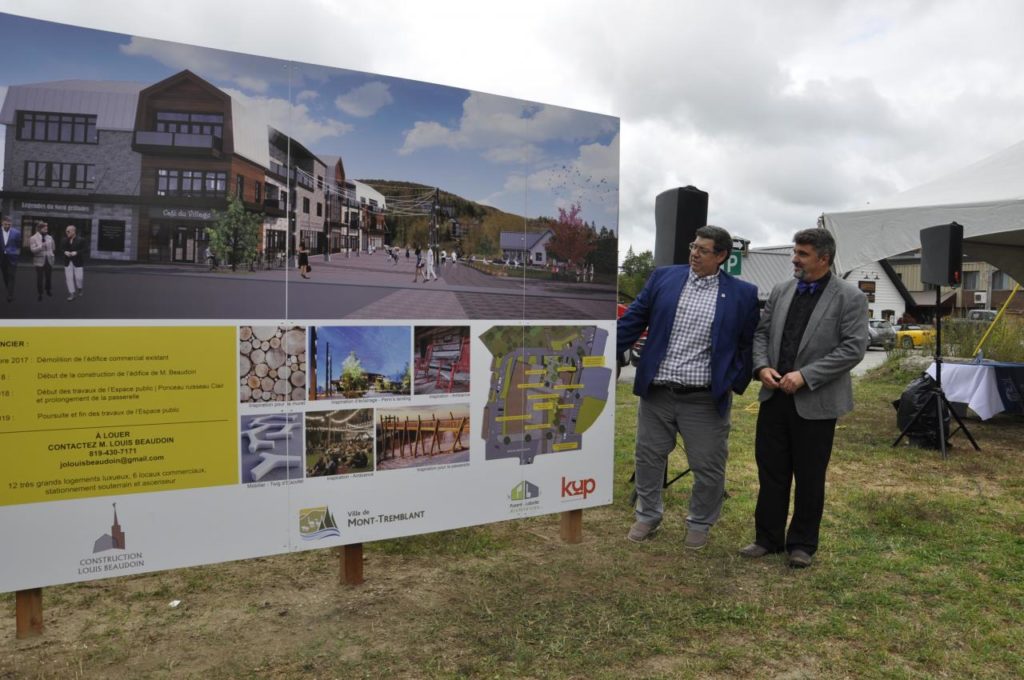 La Ville de Mont-Tremblant achète un terrain au centre-ville pour l’Espace public
