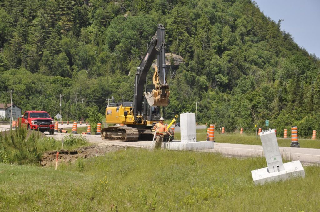 Intersection route 117/rue Principale : travaux commencés