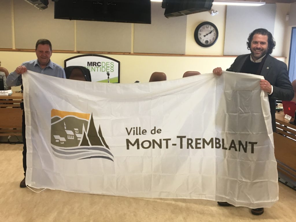 Le drapeau tremblantois flottera à Sainte-Agathe