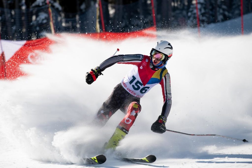 Alexandre Brossard achève sa meilleure saison en ski alpin