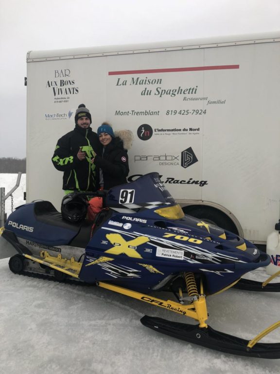 Christian Fleurent-Lauzon remporte la division des motoneiges