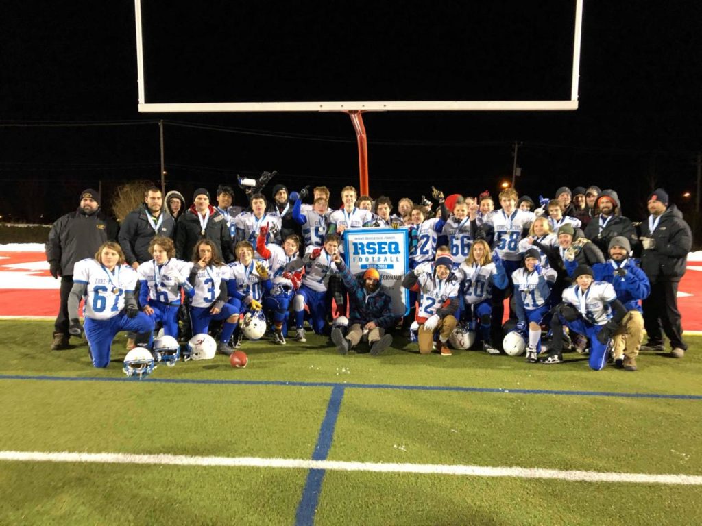 Les Voyageurs cadets de Curé-Mercure champions