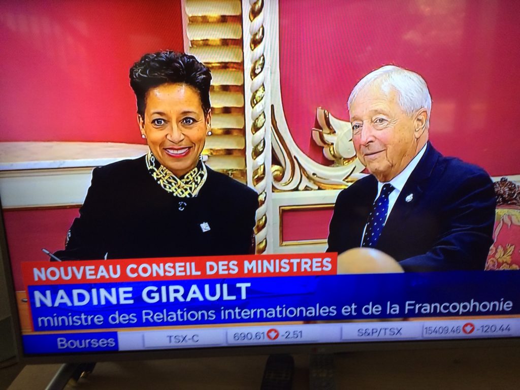 Nadine Girault sera ministre