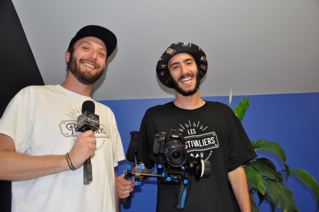 Cédric et Simon au gré des festivals…