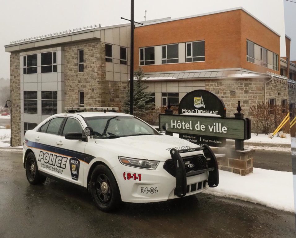 Accès routiers au territoire: les policiers de Mont-Tremblant déjà à l’oeuvre