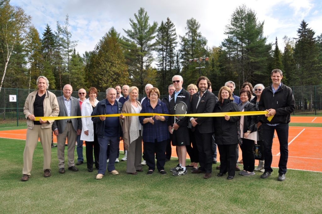 Quatre terrains de tennis inaugurés à l’îlot sportif