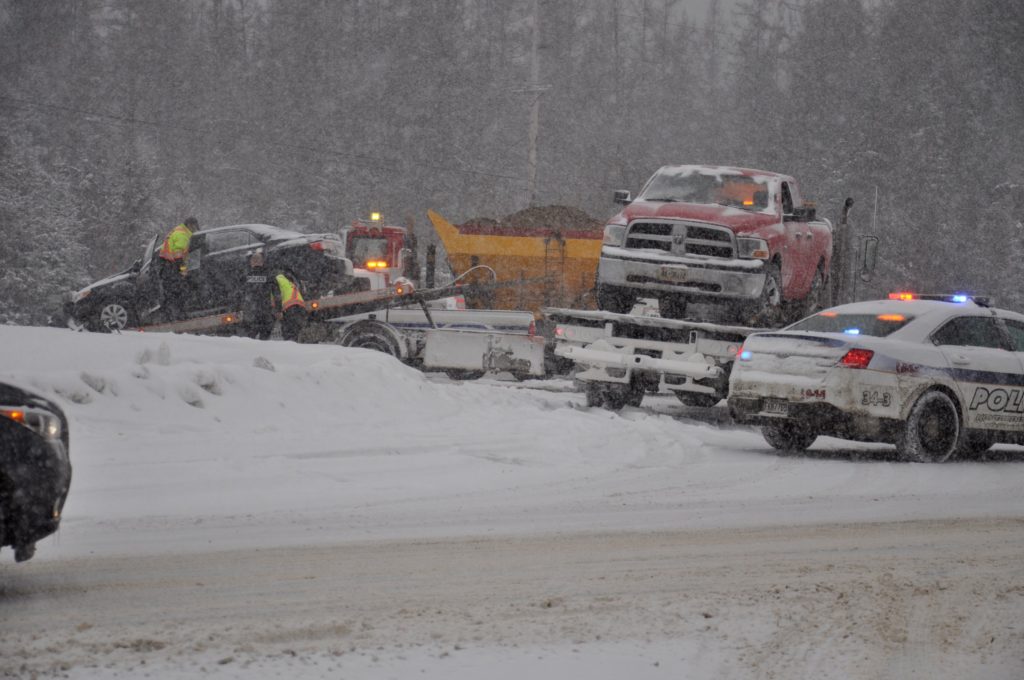 La prudence de mise sur les routes des Laurentides