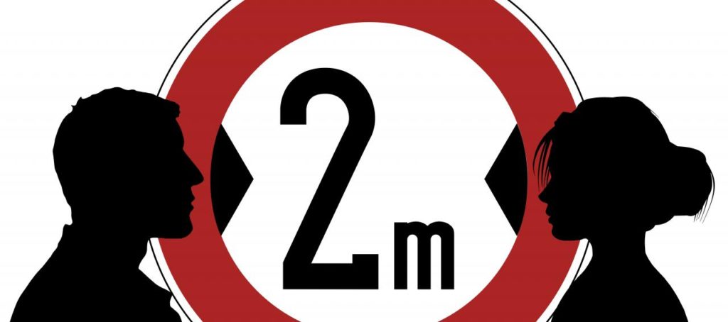 La consigne du « 2 mètres » en vigueur pour des mois encore