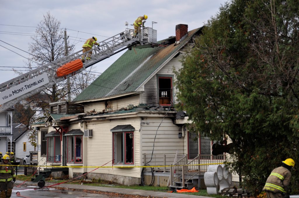 Les pompiers de Mont-Tremblant sont intervenus moins souvent en 2016