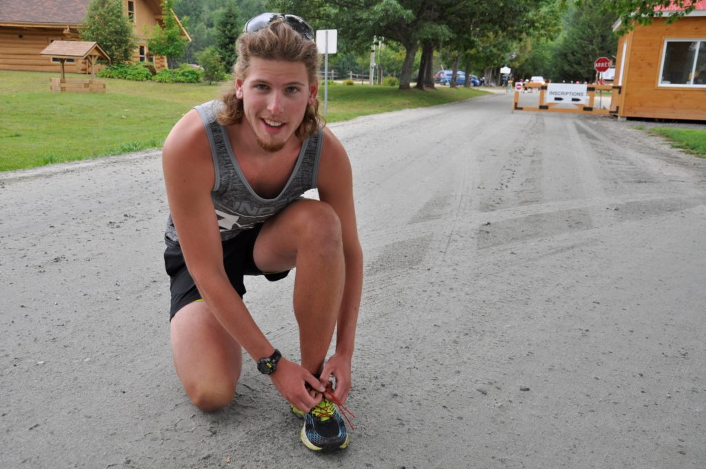 Un jeune sportif organise une course à pied Montcalm-Arundel