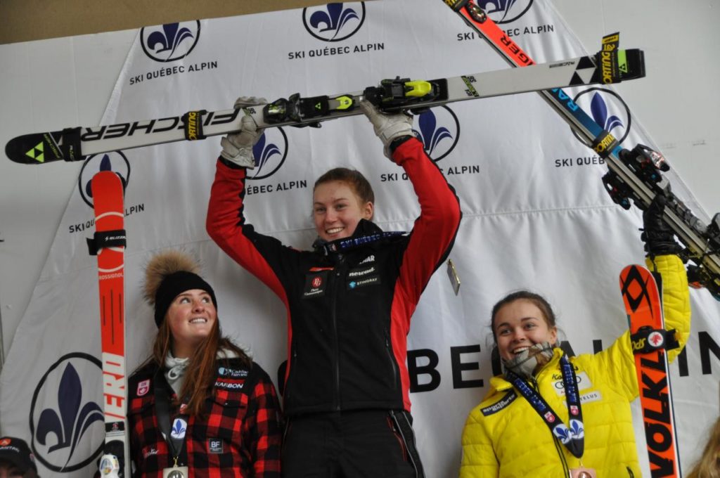 Grace Anderson remporte l’épreuve du super-G