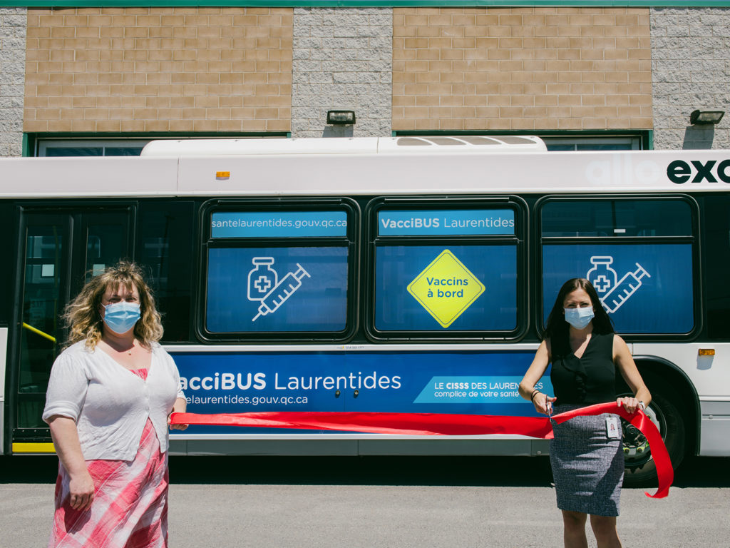COVID-19: le VacciBus s’en vient à Mont-Tremblant