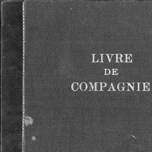 Livre de la compagnie des Chevaliers de Saint-Jovite avec les « minutes de l’assemblée du bureau provisoire du 21 septembre 1923 ». (Photo gracieuseté)
