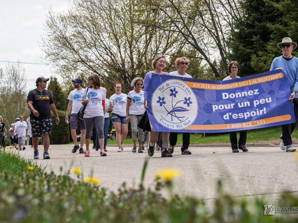 Une marche pour l’Alzheimer le 26 mai à Mont-Tremblant