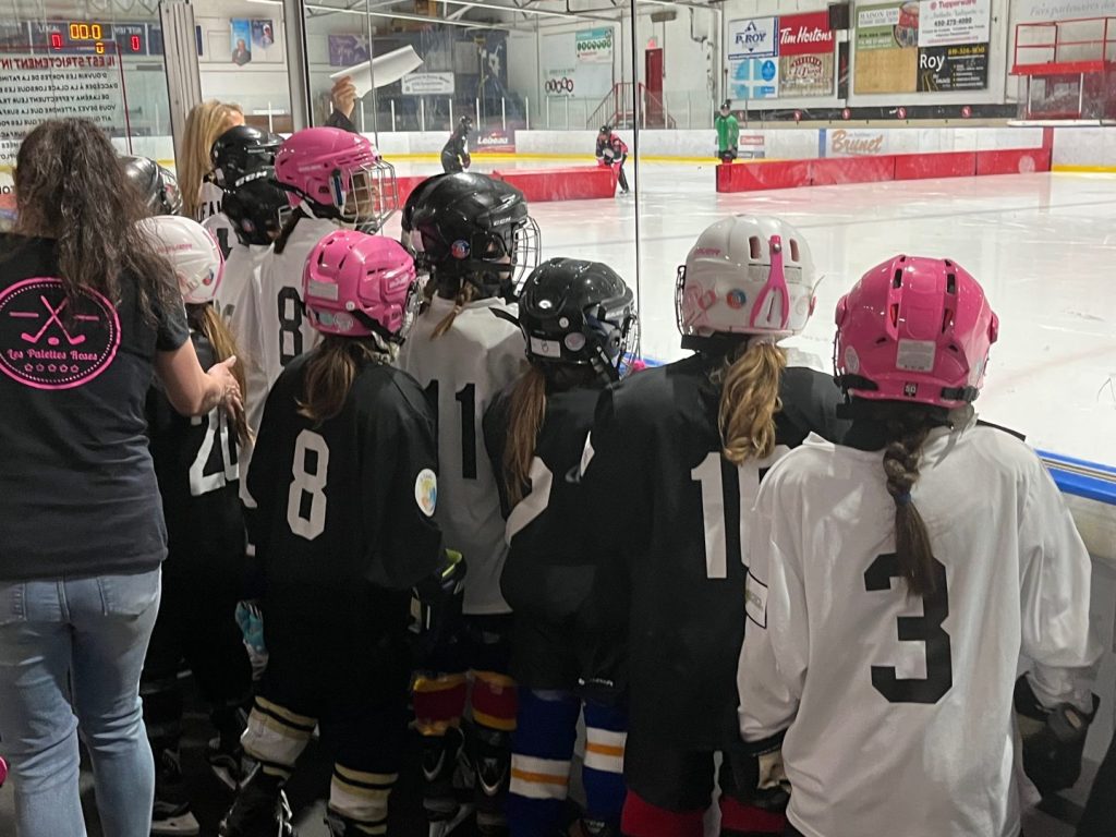 La ligue de hockey féminine les Palettes Roses lancent les inscriptions