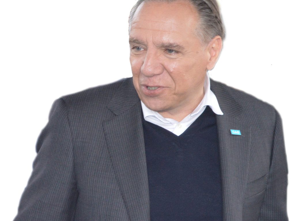 Le premier ministre François Legault de passage dans la région