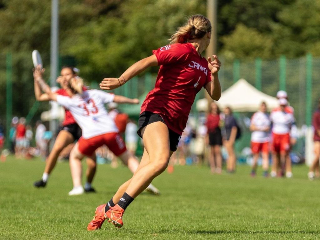 Médaille de bronze pour une Tremblantoise en Ultimate