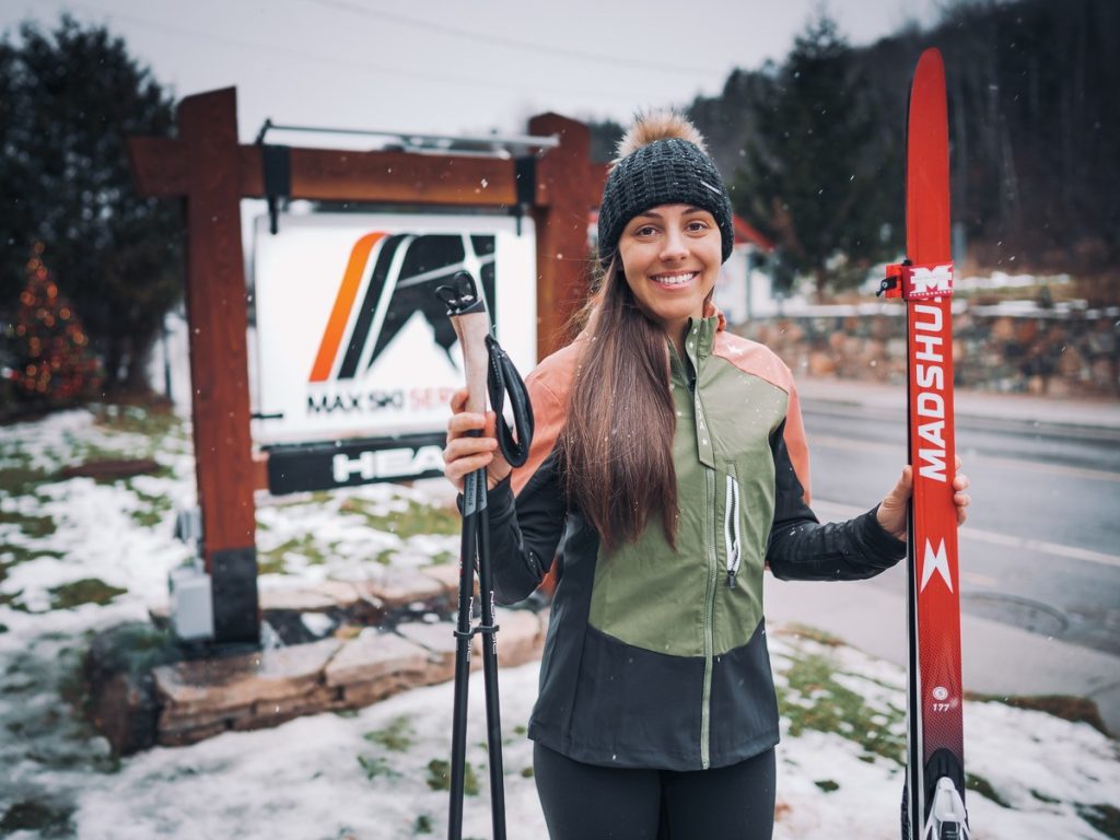 Mélisande Turpin veut amasser des fonds pour le Club de ski de fond Tremblant Nordique