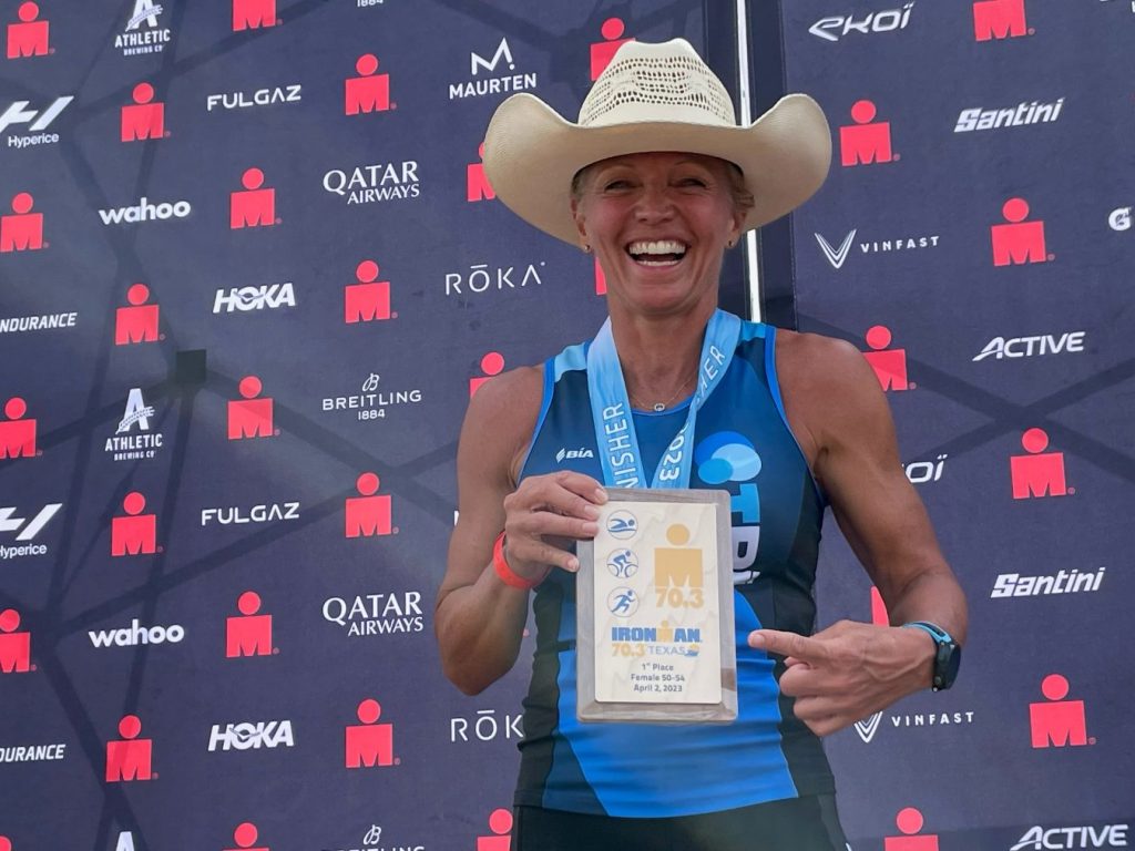 Myrianne Côté triomphe au Ironman de Galveston