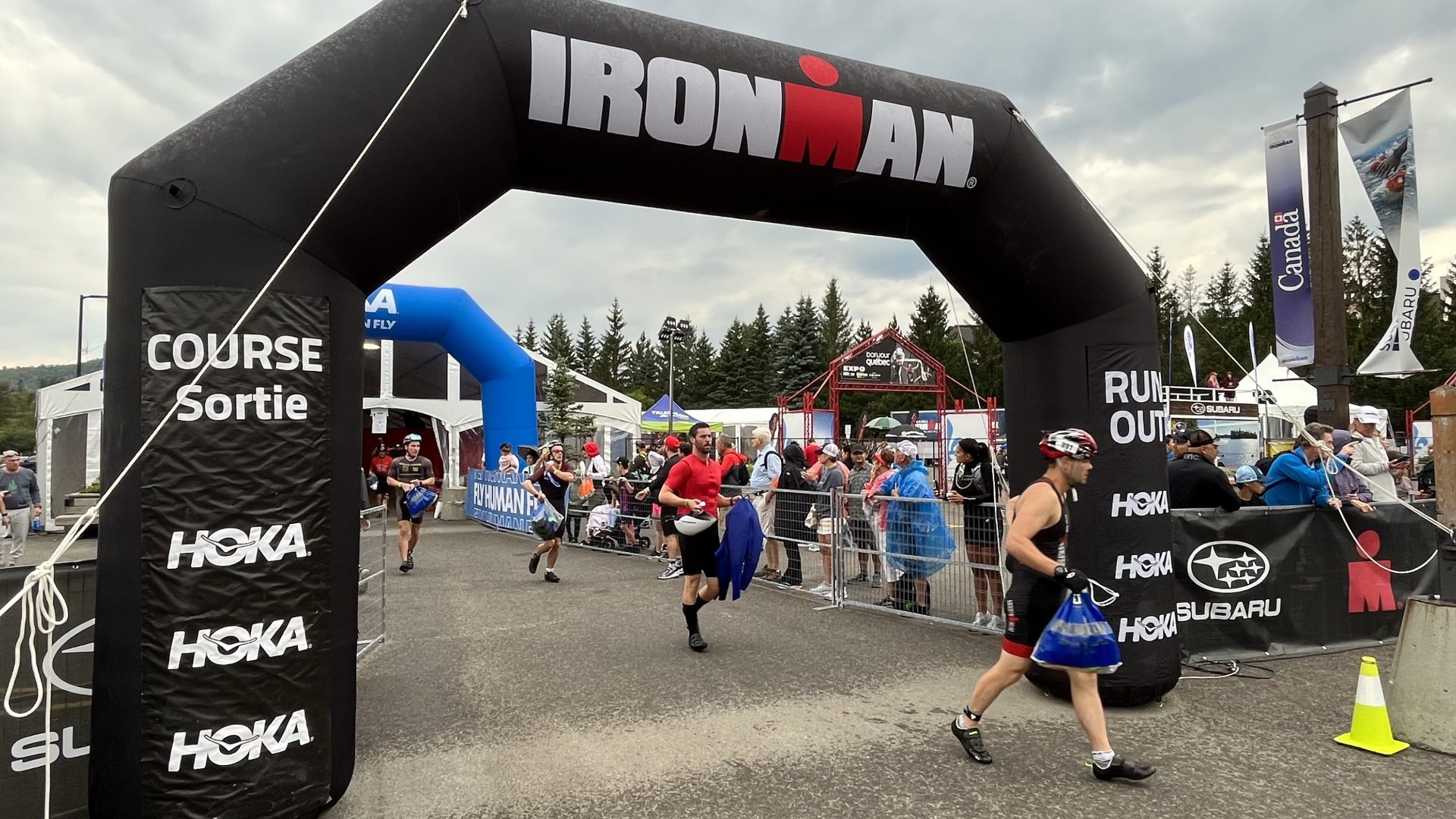 Les triathlètes ont rendezvous à MontTremblant L'info du Nord Mont