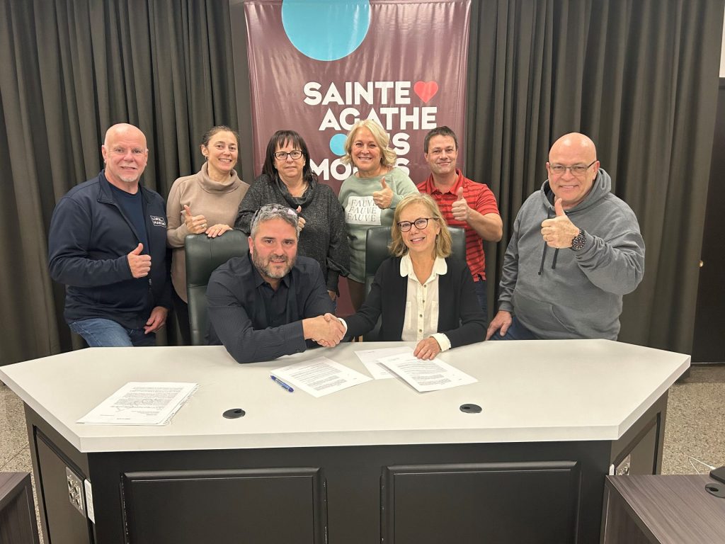 Sainte-Agathe signe une entente pour le transport de ses aînés