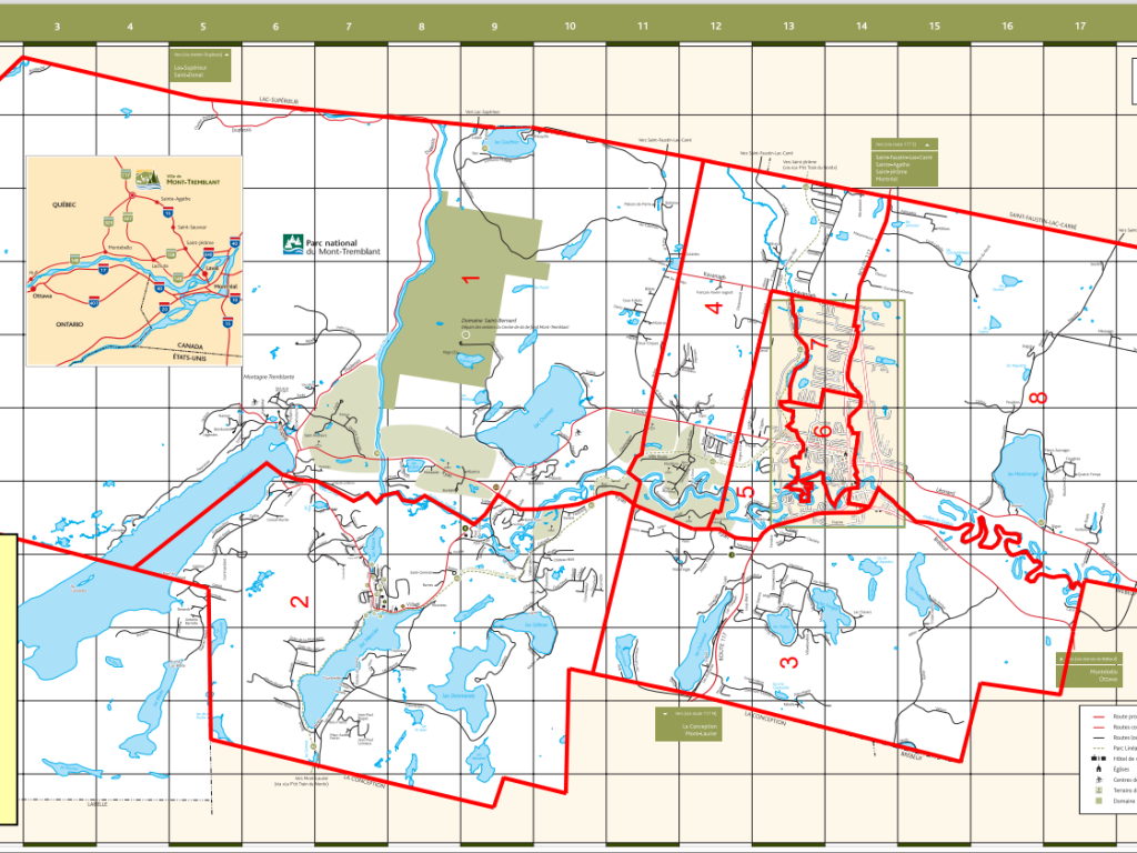 La division du territoire en districts électoraux à Mont-Tremblant révisée