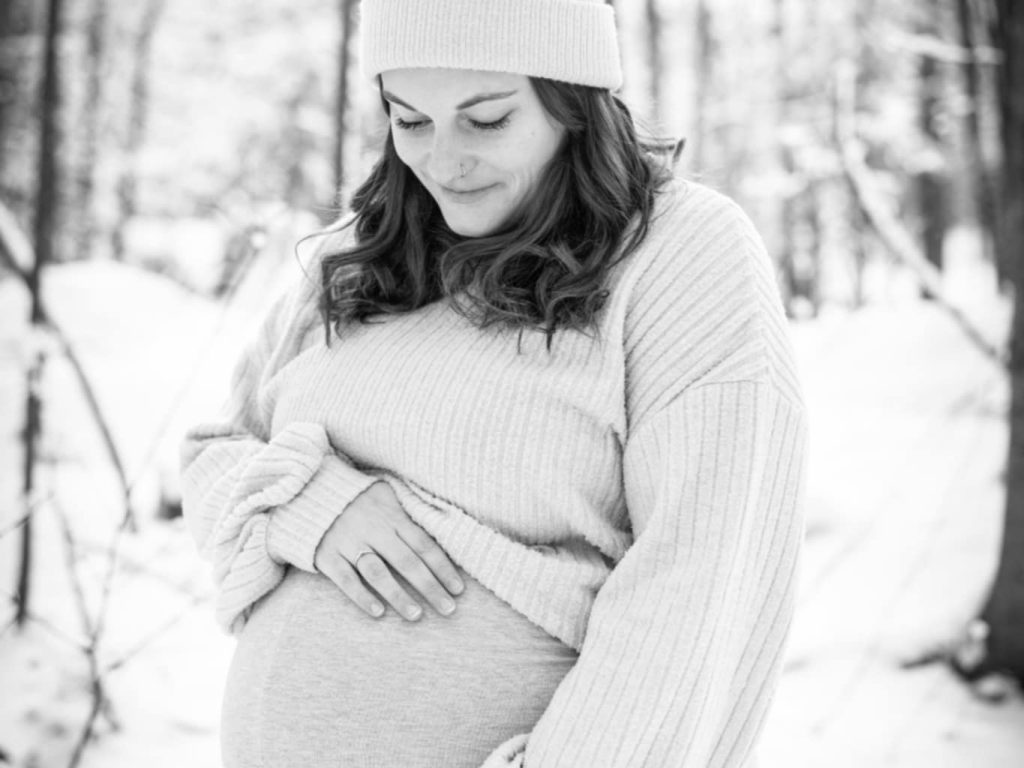 Claude-Anne Ouellette, maman et doula