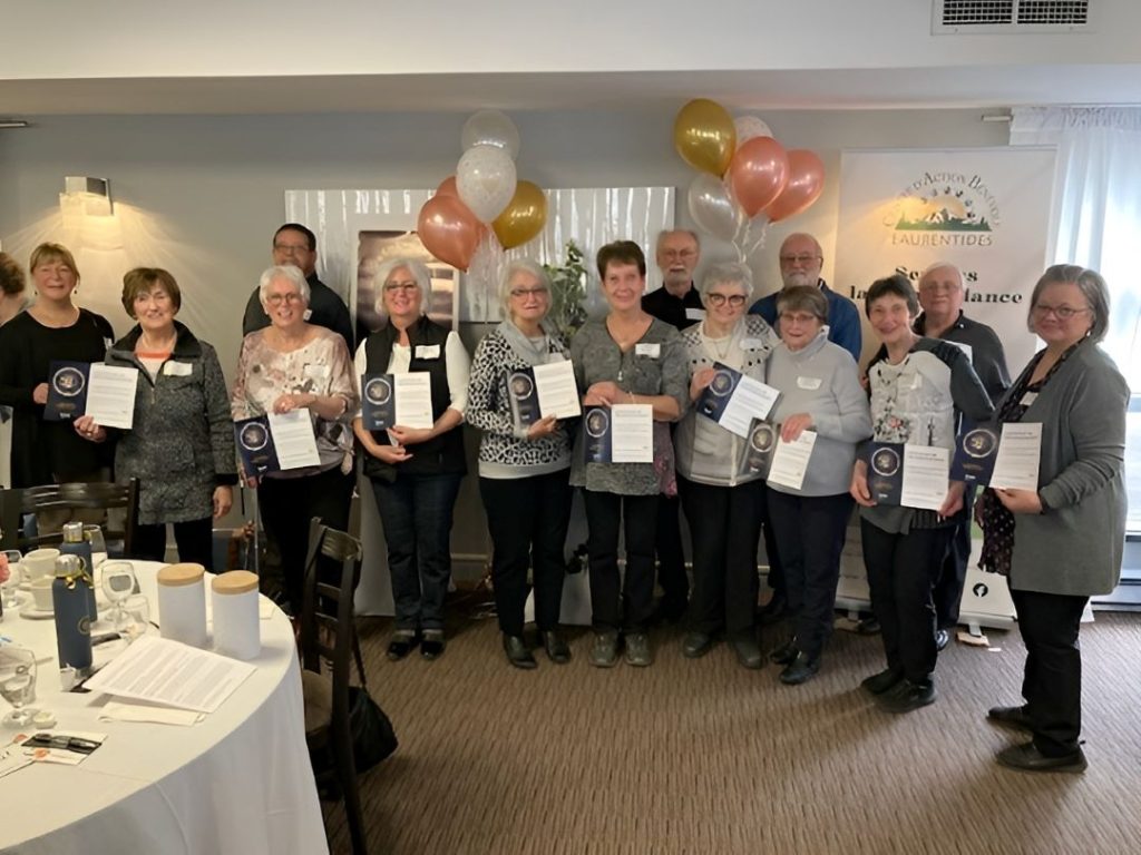 Un grand diner pour des bénévoles encore plus grands